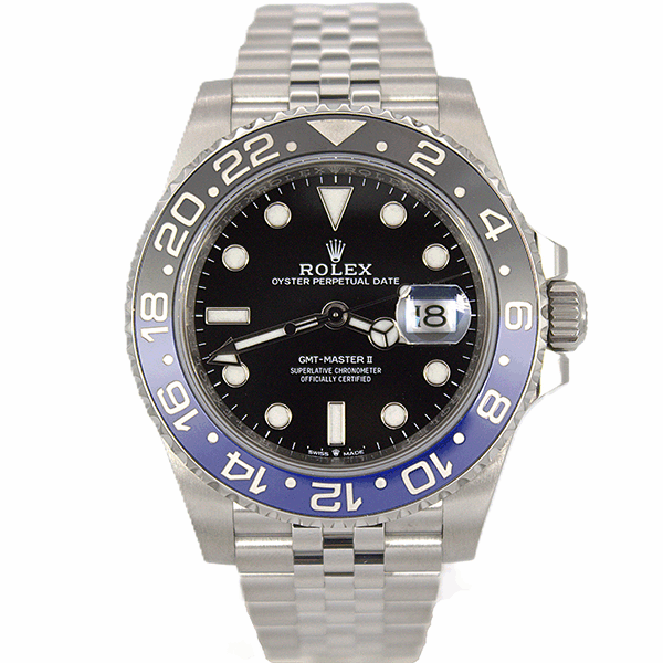 Rolex Stainless Steel GMT Master II "Batgirl"