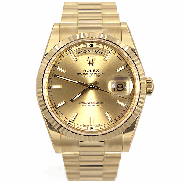 Rolex Yellow Gold Day-Date 36