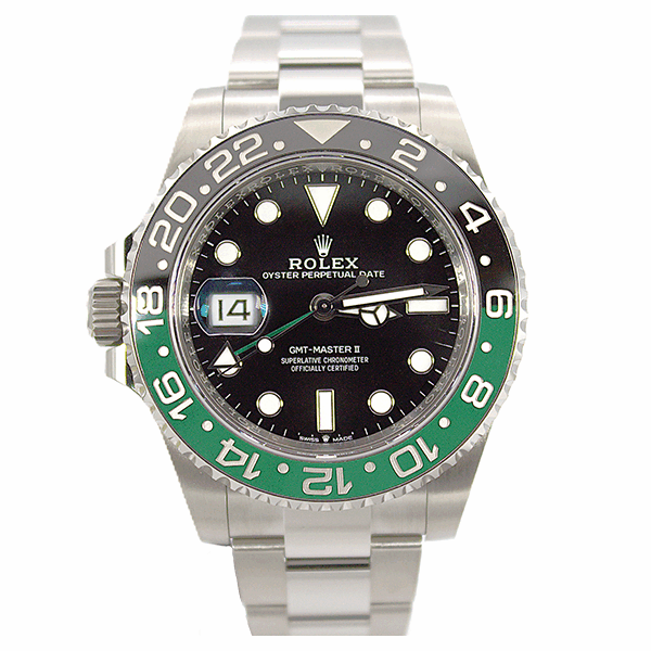 Rolex Stainless Steel GMT Master II "Sprite" Lefty