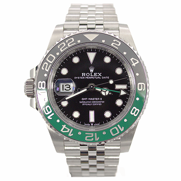 Rolex Stainless Steel GMT Master II "Sprite" Lefty