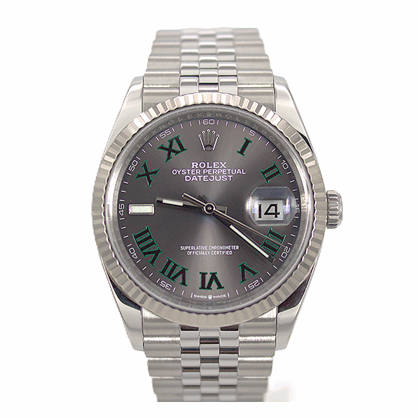 Rolex Stainless Steel & White Gold Datejust 36