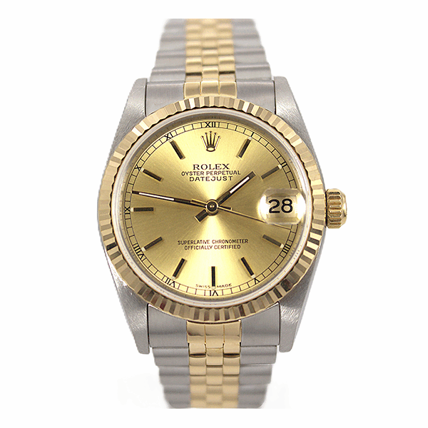 Rolex Two-Tone Mid-Size Datejust