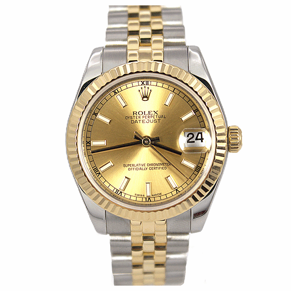 Rolex Two-Tone Mid-Size Datejust