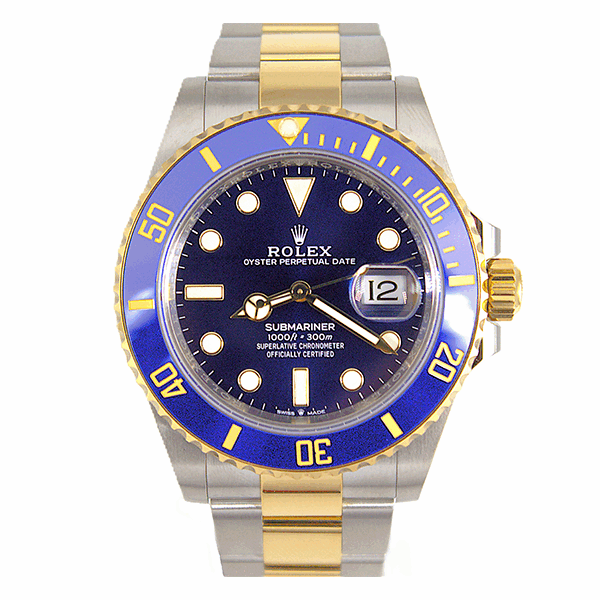Rolex Two-Tone Submariner Date "Bluesy"