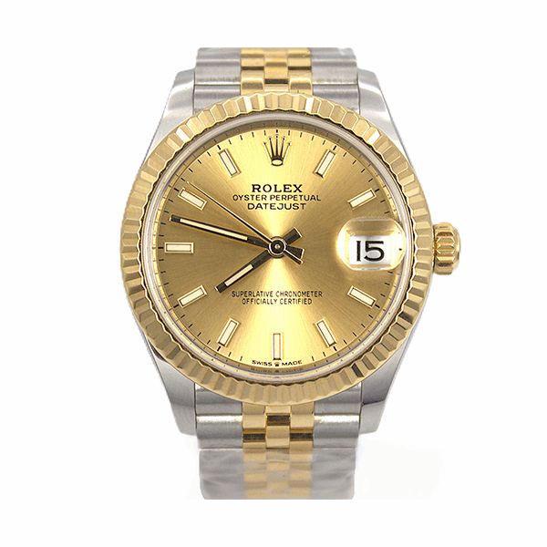 Rolex Two-Tone Mid-Size Datejust