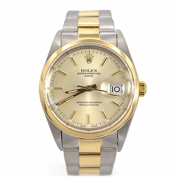 Rolex Two-Tone Oyster Perpetual Date