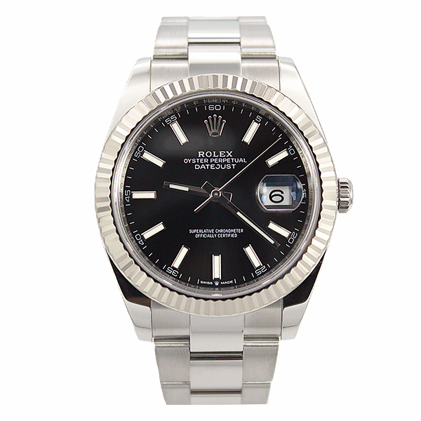 Rolex Steel & White Gold Datejust 41