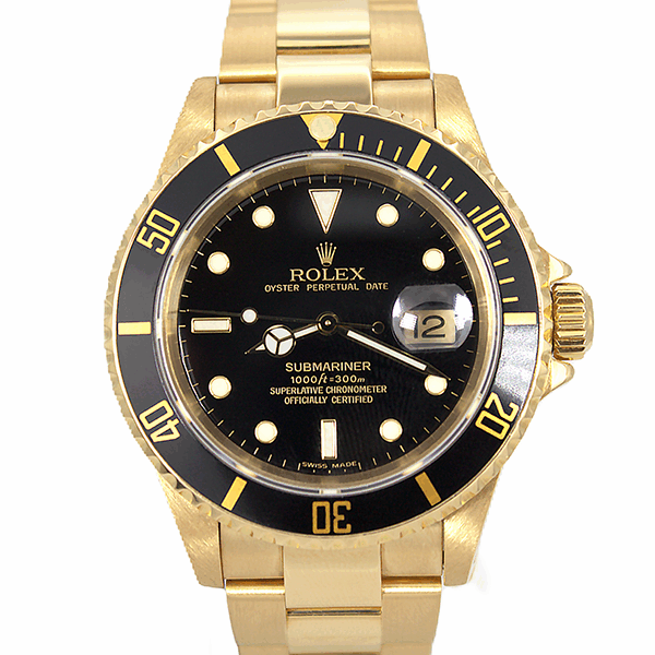 Rolex Yellow Gold Submariner "Date"
