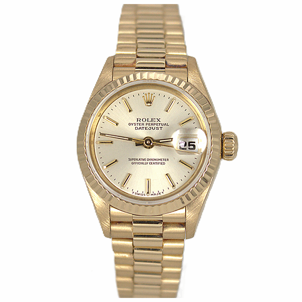 Rolex Yellow Gold Lady Datejust