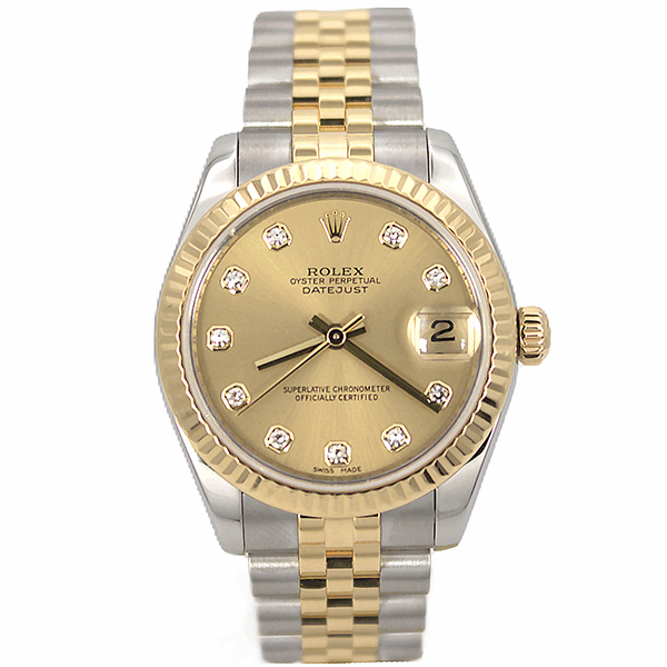 Rolex Two-Tone Mide-Size Datejust