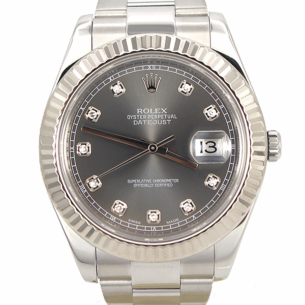 Rolex Steel & White Gold Datejust II