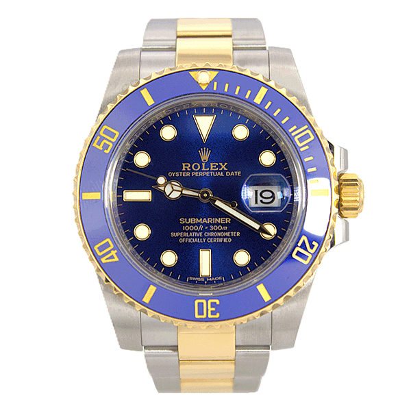 Rolex Two-Tone Submariner "Bluesy"