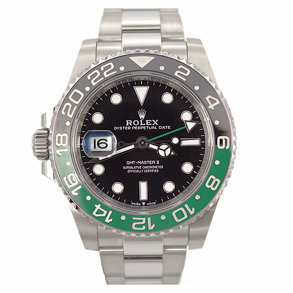 Rolex Stainless Steel GMT Master II “Sprite” Lefty