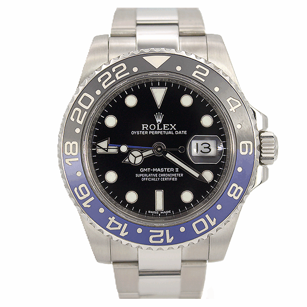 Rolex Stainless Steel GMT II “Batman”