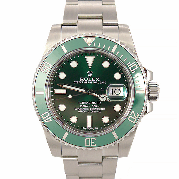 Rolex Stainless Steel Submariner "Hulk"