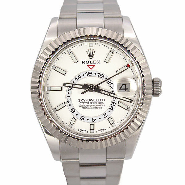 Rolex Steel & White Gold Sky-Dweller