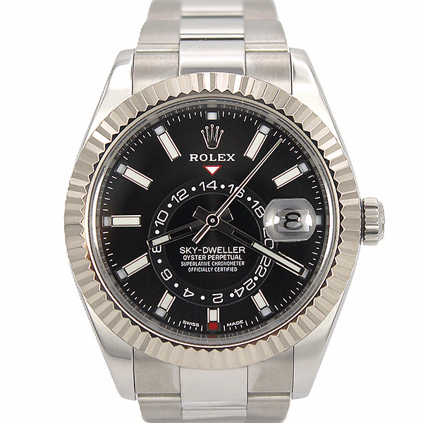 Rolex Steel & White Gold Sky-Dweller