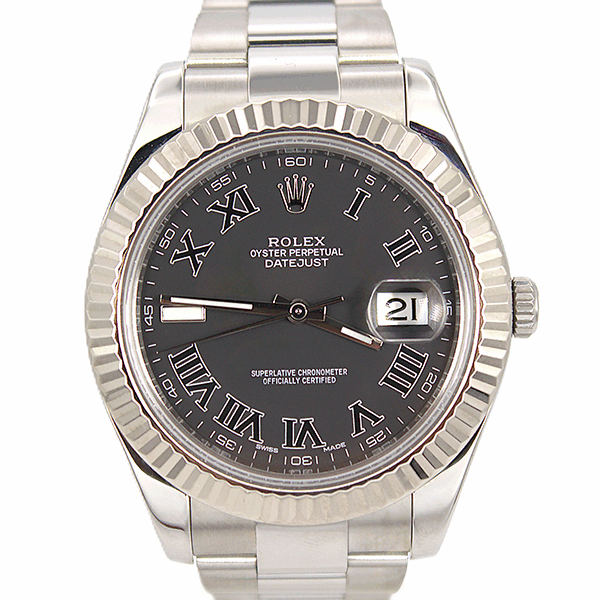 Rolex Steel & White Gold Datejust II