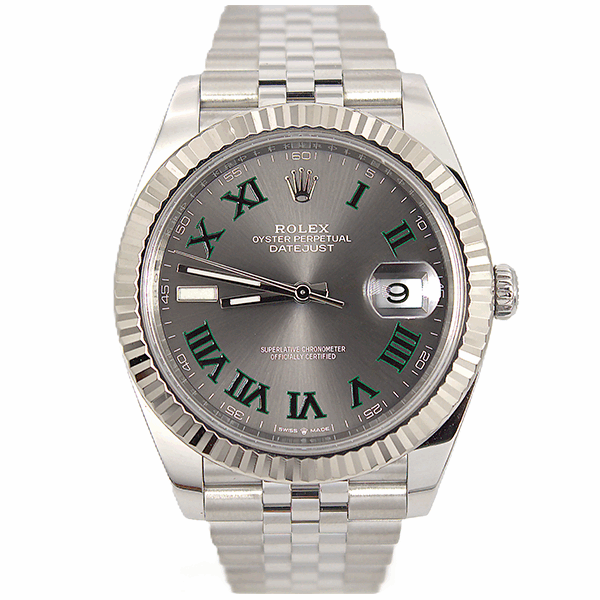 Rolex Steel & White Gold Datejust 41