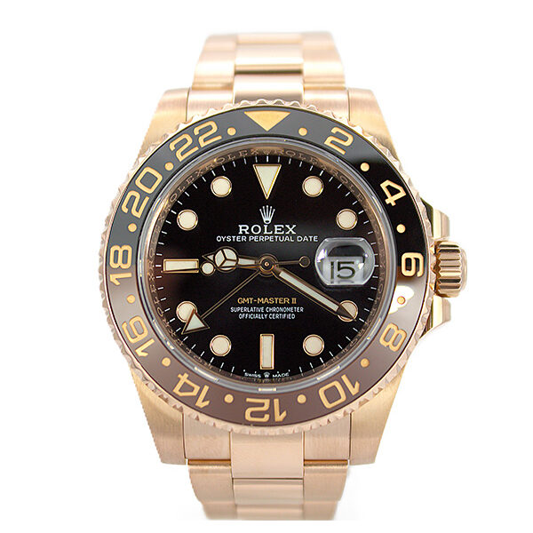 Rolex Rose Gold GMT II