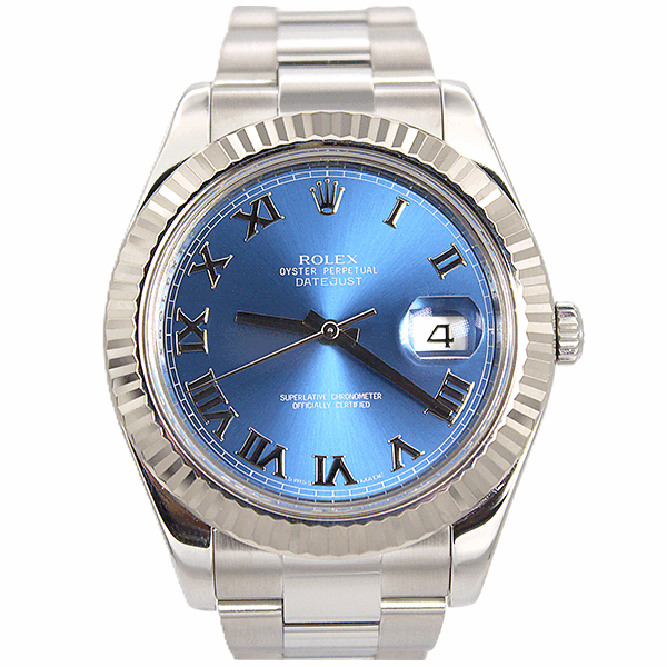 Rolex Steel & White Gold Datejust II