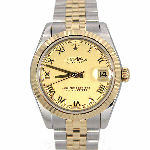Rolex Two-Tone Mide-Size Datejust
