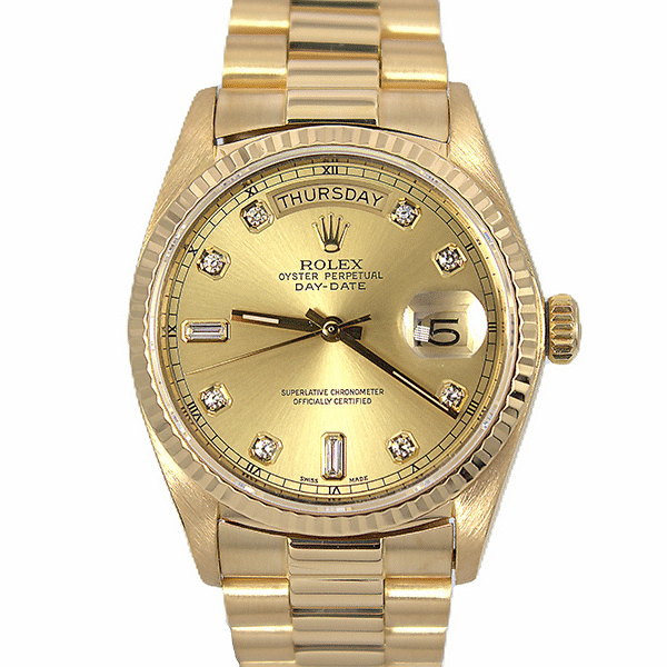 Rolex Yellow Gold Day-Date 36
