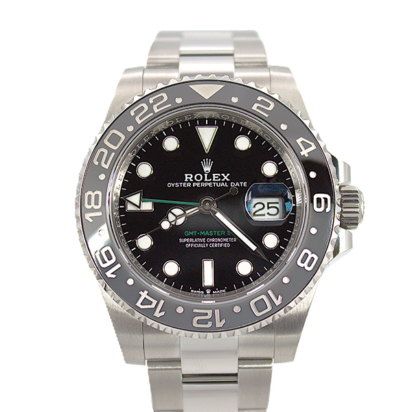 Rolex Stainless Steel GMT II "Bruce Wayne"