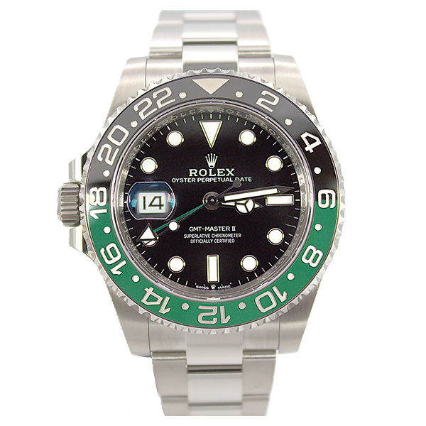 Rolex Stainnless Steel GMT Master II "Sprite" Lefty