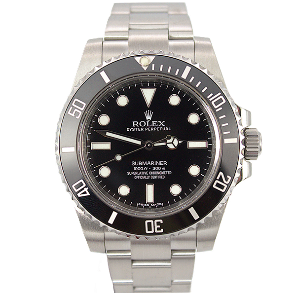Rolex Stainless Steel submariner "No Date"