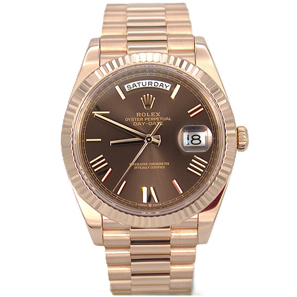 Rolex Rose Gold Day-Date 40
