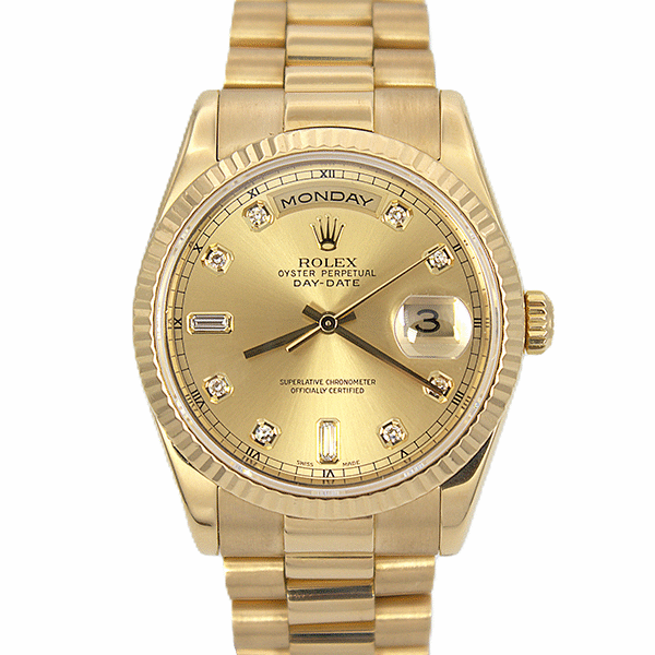 Rolex Yellow Gold Day-Date 36