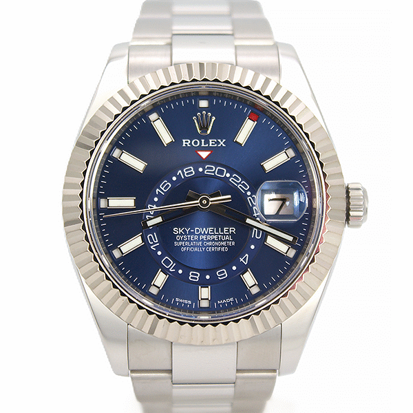 Rolex Steel & White Gold Sky-Dweller