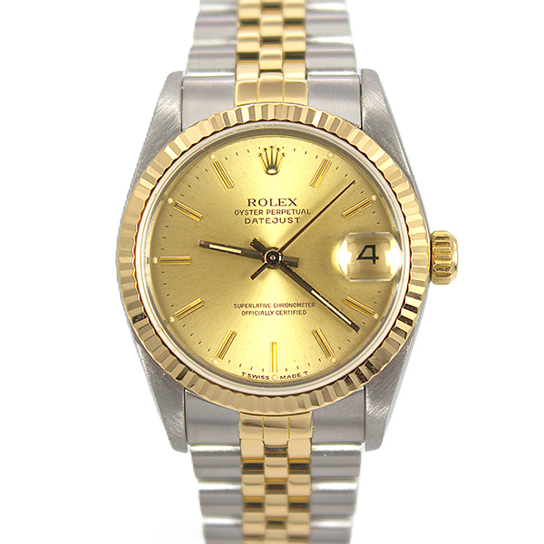 Rolex Two-Tone Mid-Size Datejust