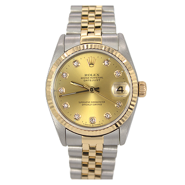 Rolex Two-Tone Mid-Size Datejust