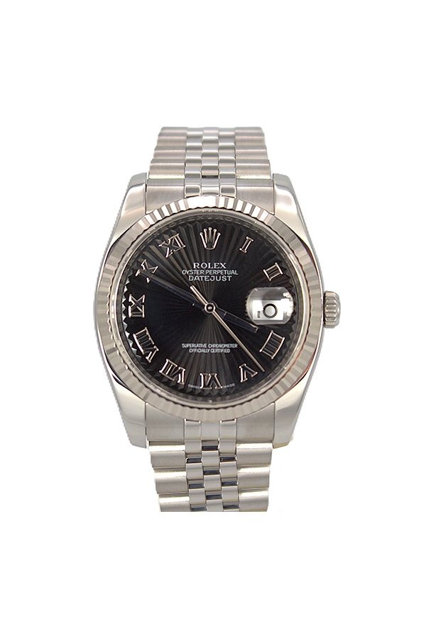 Rolex Steel & White Gold Mid-Size Datejust