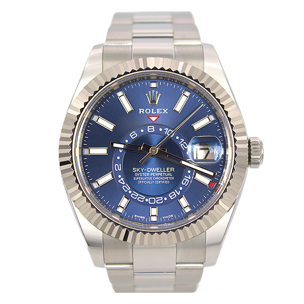 Rolex Steel & White Gold Sky-Dweller