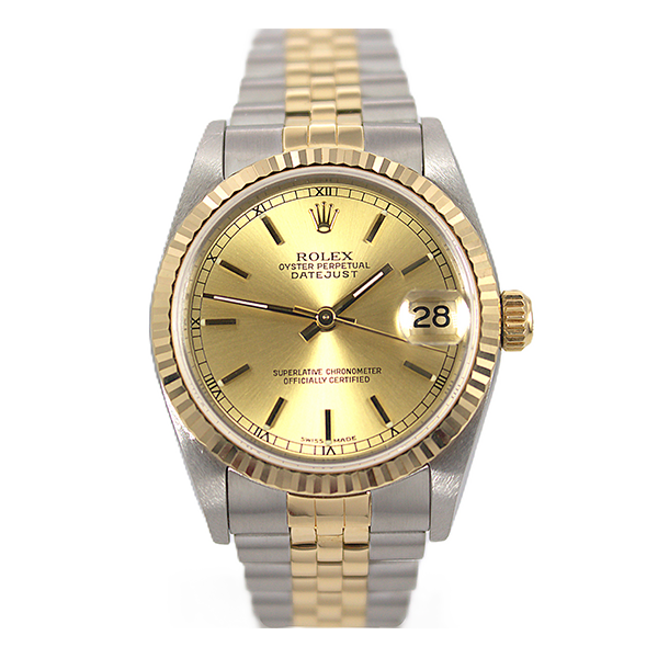 Rolex Two-Tone Mid-size Datejust