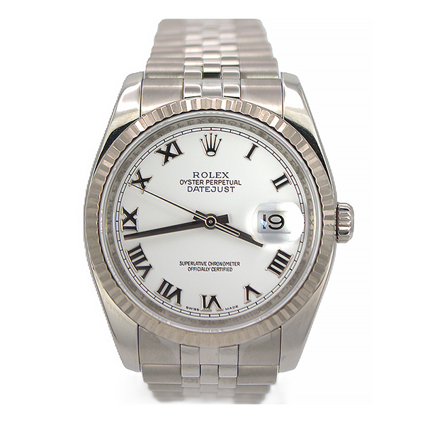 Rolex Steel & White Gold Datejust 36