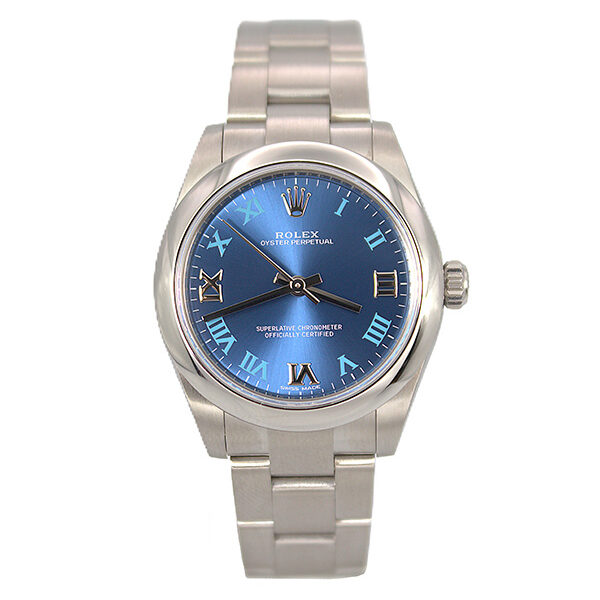 Rolex Stainless Steel Mid-Size Oyster Perpetual