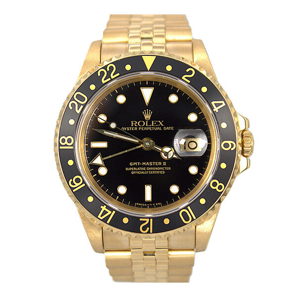 Rolex Yellow Gold GMT-Master II