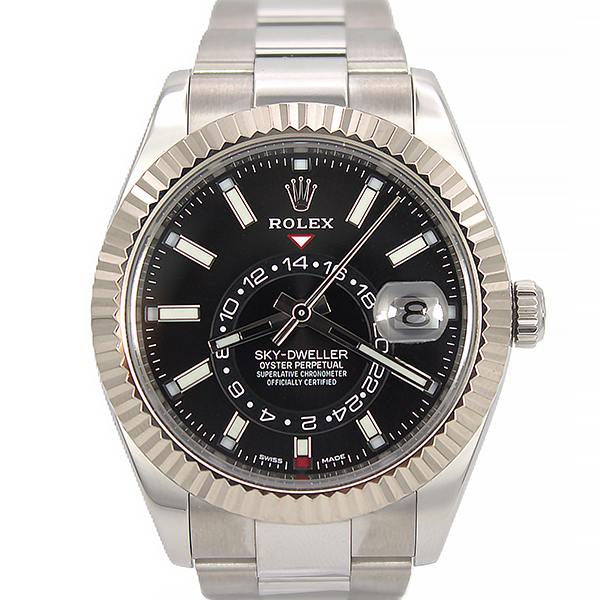 Rolex Steel & White Gold Sky-Dweller