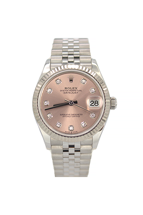 Rolex Steel & White Gold Midsize Datejust