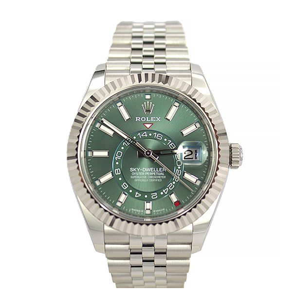 Rolex Steel & White Gold Sky-Dweller