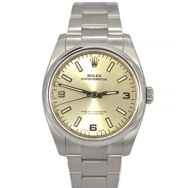 Rolex Stainless Steel Oyster Perpetual 34