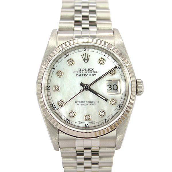 Rolex Steel & White Gold Datejust 36