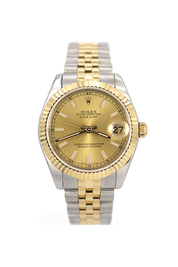 Rolex Two-Tone Midsize Datejust