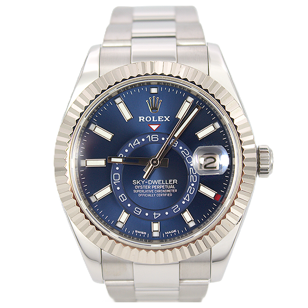 Rolex Steel & White Gold Sky-Dweller