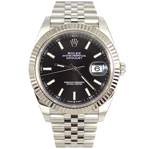 Rolex Steel & White Gold Datejust 41