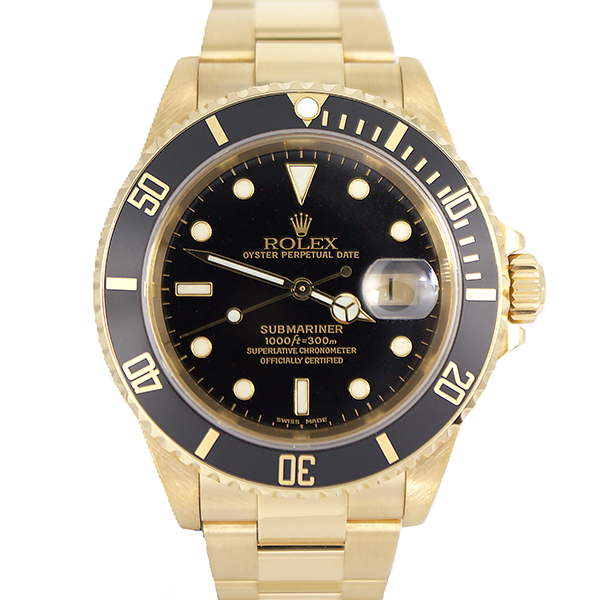 Rolex Yellow Gold Submariner "Date"